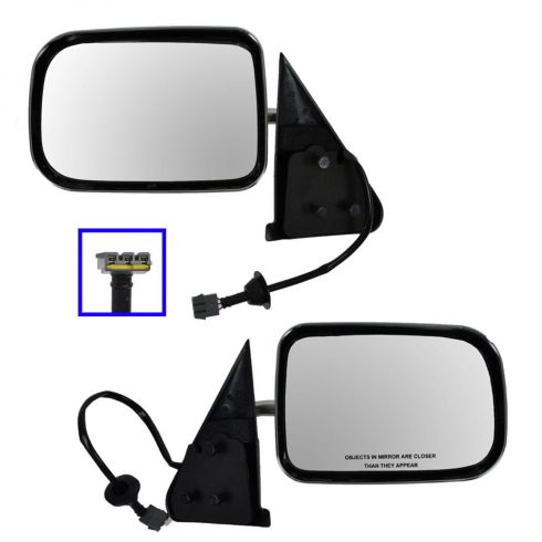 Dodge Ram 1500 2500 3500 Driver & Passenger Side 2 Piece Mirror Set TRQ MRA09102