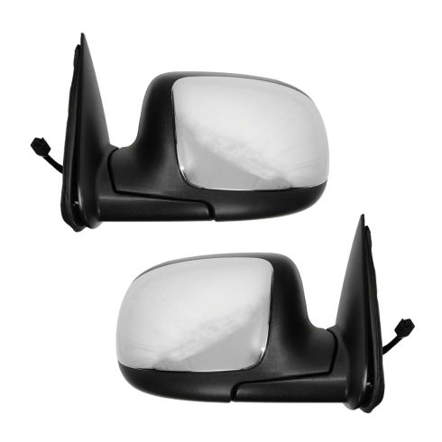 Chevrolet GMC Driver & Passenger Side 2 Piece Mirror Set TRQ MRA09103