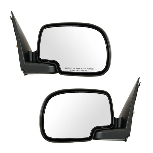 Chevrolet GMC Driver & Passenger Side 2 Piece Mirror Set TRQ MRA09103