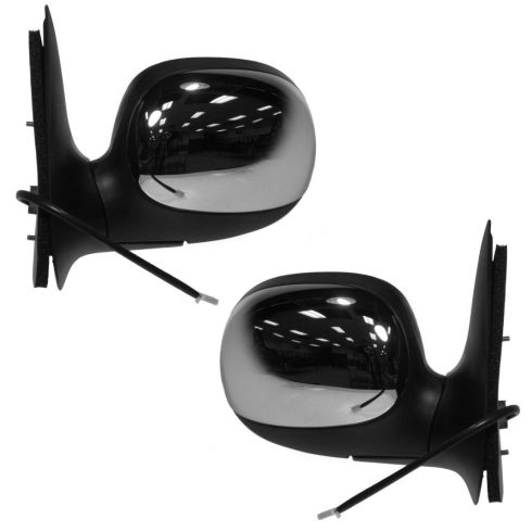 Ford F150 F250 Driver & Passenger Side 2 Piece Mirror Set TRQ MRA04830