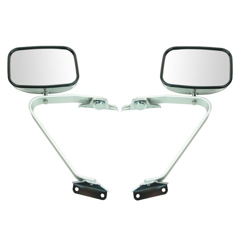 1987-91 Ford Bronco F150 Driver & Passenger Side 2 Piece Mirror Set TRQ MRA09134