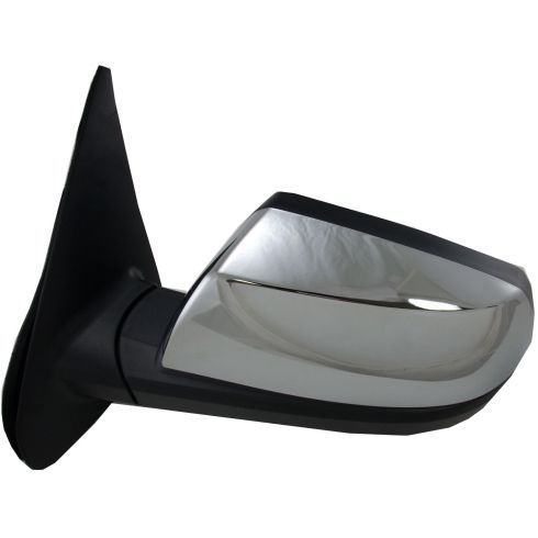 2007-13 Toyota Tundra Base Model Driver & Passenger Side 4 Piece Chrome Mirror Kit TRQ MRA04164