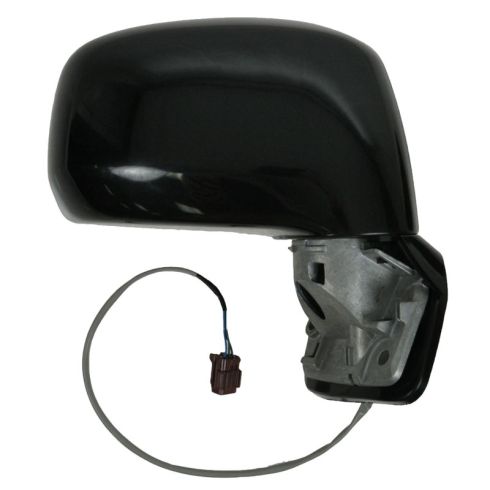 2007 Nissan Versa Sedan Driver & Passenger Side 2 Piece Power Without Memory Paint to Match Mirror Set TRQ MRA04924