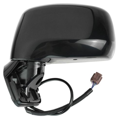 2007 Nissan Versa Sedan Driver & Passenger Side 2 Piece Power Without Memory Paint to Match Mirror Set TRQ MRA04924
