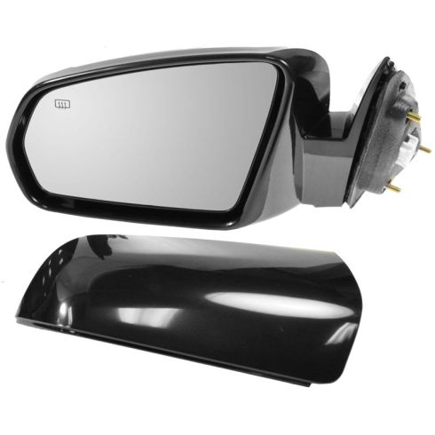 2007-10 Chrysler Sebring Driver & Passenger Side 2 Piece Power Heated Without Memory Paint to Match Mirror Set TRQ MRA04533