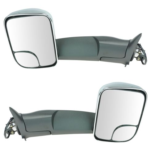 1994-97 Dodge Ram 1500 2500 3500 Driver & Passenger Side 2 Piece Mirror Set Trail Ridge TR00232