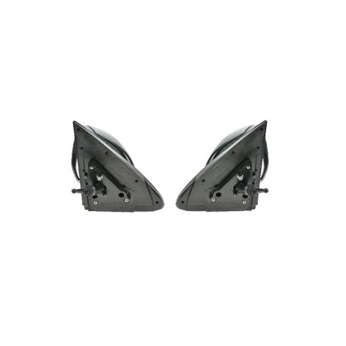 Kia Forte Driver & Passenger Side 2 Piece Mirror Set with Paint to Match Mirror Caps with Textured Black Mirror Caps TRQ MRA04369