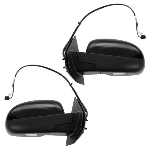 Chevrolet GMC Driver & Passenger Side 2 Piece Mirror Set TRQ MRA04704