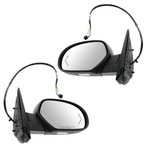 Chevrolet GMC Driver & Passenger Side 2 Piece Mirror Set TRQ MRA04704