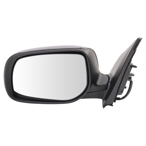 2009-13 Toyota Corolla North America Built Models Driver & Passenger Side 2 Piece Power Gloss Black Mirror Set TRQ MRA04347