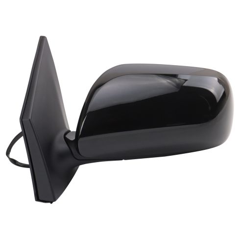 2009-13 Toyota Corolla North America Built Models Driver & Passenger Side 2 Piece Power Gloss Black Mirror Set TRQ MRA04347
