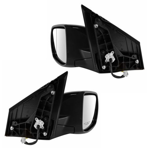 2012-14 Honda CR-V EX Driver & Passenger Side 2 Piece Power Without Memory Paint to Match Mirror Set TRQ MRA09305