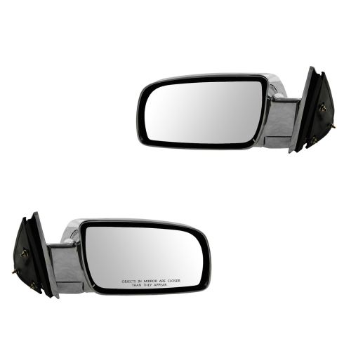 Chevrolet GMC Driver & Passenger Side 2 Piece Mirror Set TRQ MRA09397