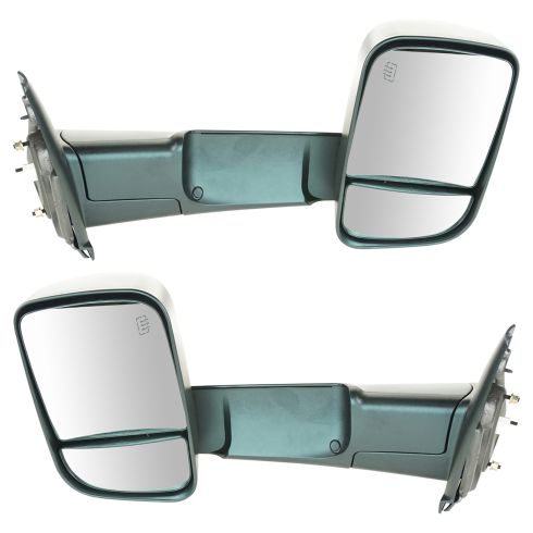 Dodge Ram 1500 2500 3500 Driver & Passenger Side 2 Piece Mirror Set Trail Ridge TR00136