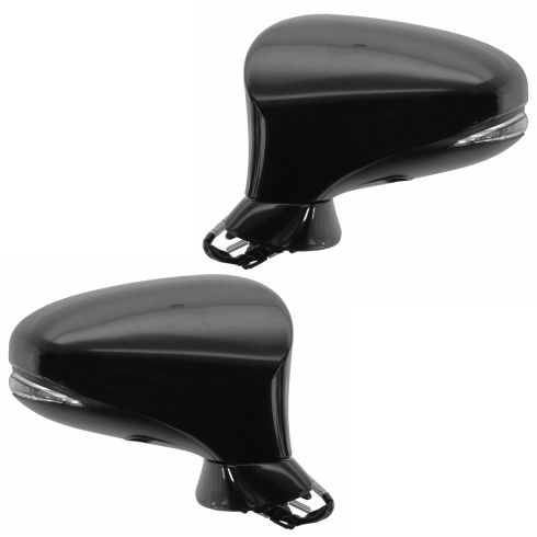 Lexus IS200t IS250 IS300 IS350 Driver & Passenger Side 2 Piece Mirror Set TRQ MRA09314
