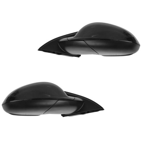 2011-13 Buick Regal Driver & Passenger Side 2 Piece Power Heated Without Memory Paint to Match Mirror Set without Housing Turn Signal TRQ MRA09631