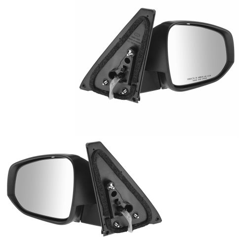 Toyota 4Runner Driver & Passenger Side 2 Piece Mirror Set TRQ MRA09331
