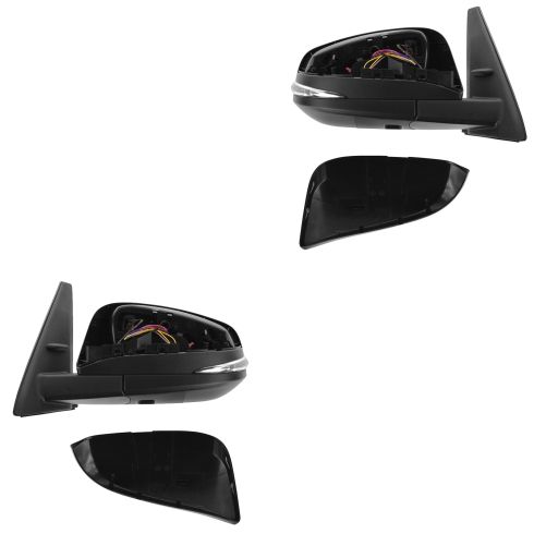 Toyota 4Runner Driver & Passenger Side 2 Piece Mirror Set TRQ MRA09331