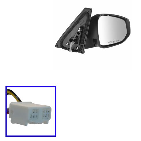 Toyota 4Runner Driver & Passenger Side 2 Piece Mirror Set TRQ MRA09331