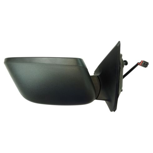 2014-18 Jeep Cherokee Driver & Passenger Side 2 Piece Power Without Memory Textured Black Mirror Set without Heat TRQ MRA09816