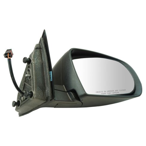 2014-18 Jeep Cherokee Driver & Passenger Side 2 Piece Power Without Memory Textured Black Mirror Set without Heat TRQ MRA09816