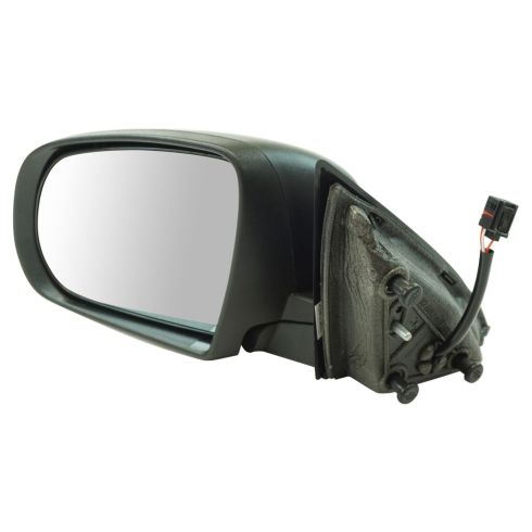 2014-18 Jeep Cherokee Driver & Passenger Side 2 Piece Power Without Memory Textured Black Mirror Set without Heat TRQ MRA09816