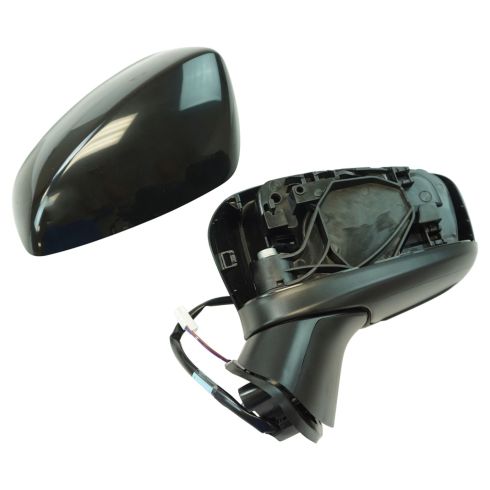 2014-16 Mazda 3 Mexico Built Models (1st VIN Digit 3) Driver & Passenger Side 2 Piece Power Without Memory Paint to Match Mirror Set TRQ MRA04333