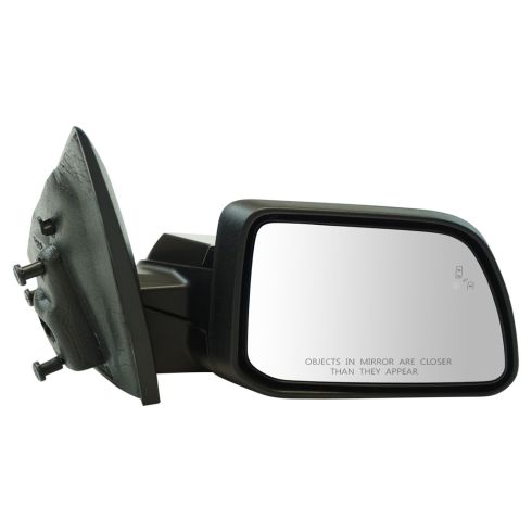 2011 Ford Edge From 2/08/11 Production Date Driver & Passenger Side 2 Piece Power Heated Without Memory Paint to Match Mirror Set with Heat, with Blind Spot Indicator TRQ MRA04305