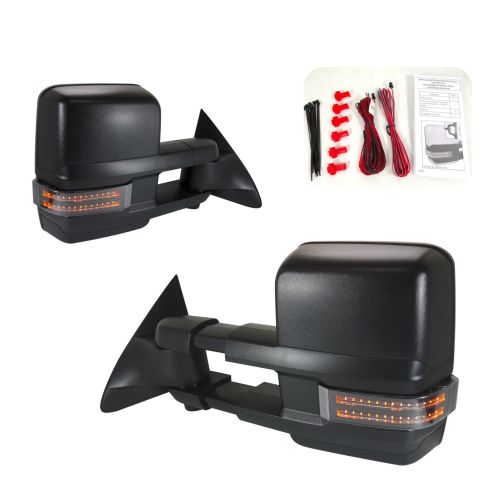 2015-20 Chevrolet GMC Driver & Passenger Side 2 Piece Mirror Set Trail Ridge TR00394