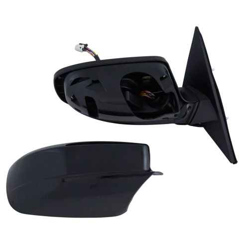 2012-19 Chrysler 300 Driver & Passenger Side 2 Piece Power Heated Without Memory Paint to Match Mirror Set without Housing Turn Signal TRQ MRA04476