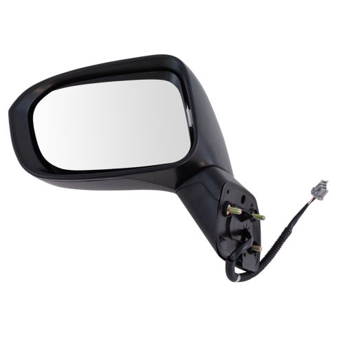 2014-15 Honda Civic Driver & Passenger Side 2 Piece Power Without Memory Textured Black Mirror Set TRQ MRA09022