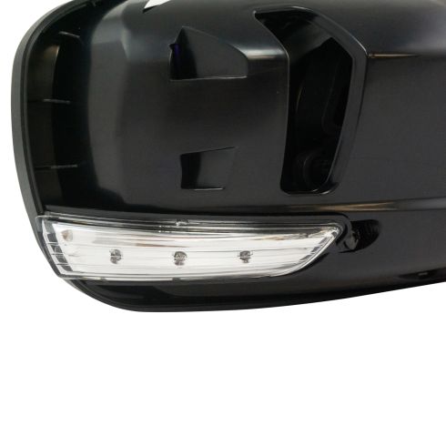 2012-19 Chrysler 300 Driver & Passenger Side 2 Piece Power Heated Without Memory Paint to Match Mirror Set with Housing Turn Signal, with Puddle Light TRQ MRA04512