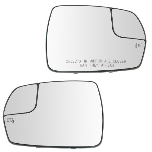 2015-18 Ford Edge Driver & Passenger Side 2 Piece Mirror Glass Set TRQ MGA04997