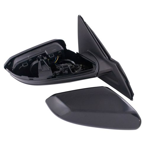 2016 Honda Civic Driver & Passenger Side 2 Piece Power Without Memory Paint to Match Mirror Set TRQ MRA09045