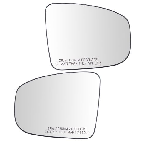 Nissan Pathfinder Driver & Passenger Side 2 Piece Mirror Glass Set TRQ MGA04178