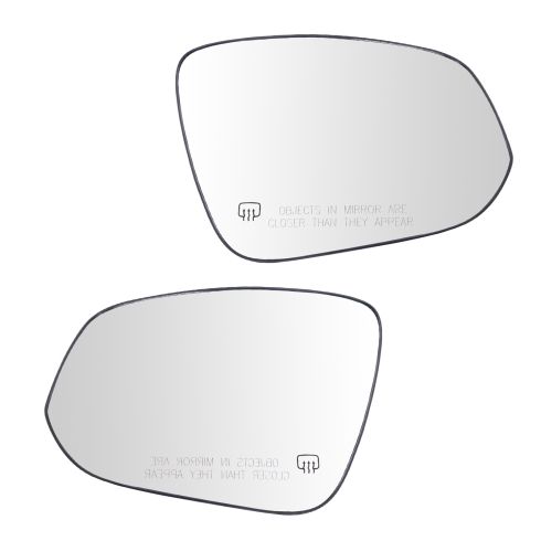 2014-19 Toyota Highlander Driver & Passenger Side 2 Piece Mirror Glass Set TRQ MGA09894