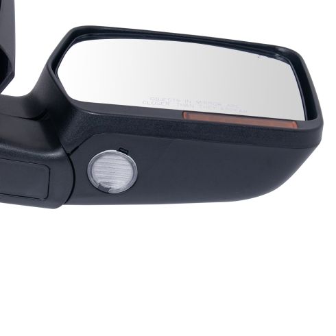 2007-08 Ford F150 Truck Driver & Passenger Side 2 Piece Power Heated Without Memory Paint to Match Mirror Set Power, with Heat, Power Folding TRQ MRA04494