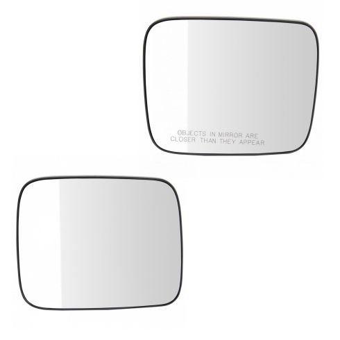 2015-18 Jeep Renegade Driver & Passenger Side 2 Piece Mirror Glass Set TRQ MGA09847