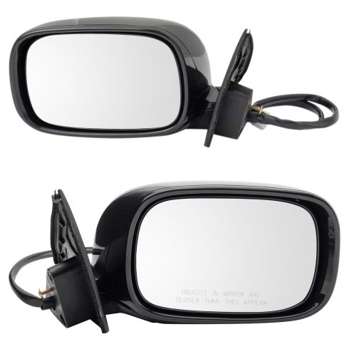 2001-06 Lexus LS430 Driver & Passenger Side 2 Piece Power Heated Memory Paint to Match Mirror Set TRQ MRA09888