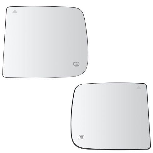 2019-24 Ram 1500 Truck Driver & Passenger Side 2 Piece Mirror Glass Set Trail Ridge TR18097