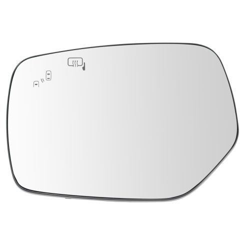 Subaru Crosstrek Legacy Outback WRX Driver & Passenger Side 2 Piece Mirror Glass Set TRQ MRA18075