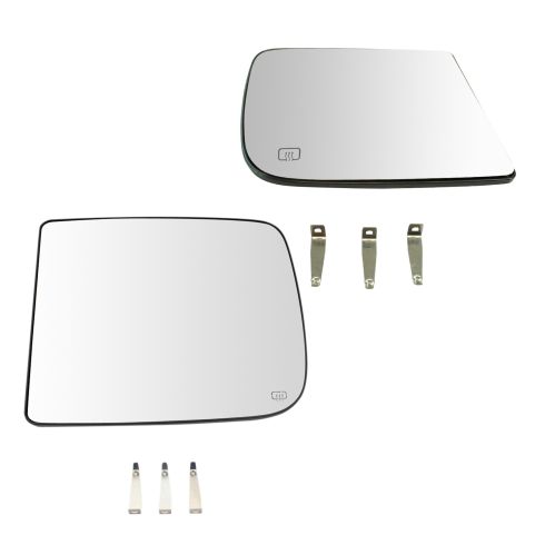 Dodge Ram Driver & Passenger Side 2 Piece Mirror Glass Set TRQ MGA10002