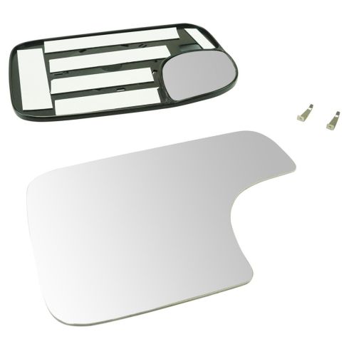 Dodge Ram 1500 2500 3500 Driver & Passenger Side 2 Piece Mirror Glass Set Trail Ridge TR00896