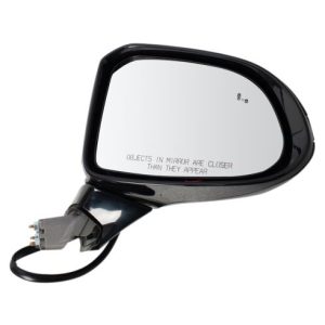 2019-20 Hyundai Santa Fe Driver & Passenger Side 2 Piece Power Heated Without Memory Paint to Match Mirror Set with Heat, with Housing Turn Signal TRQ MRA04044