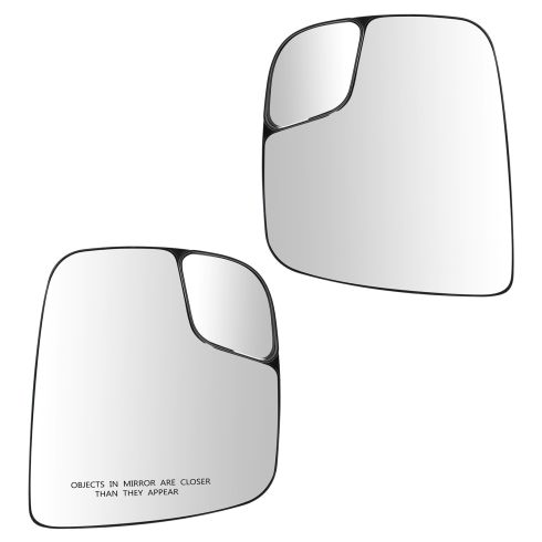 2013-14 Nissan NV200 Driver & Passenger Side 2 Piece Mirror Glass Set TRQ MGA03839