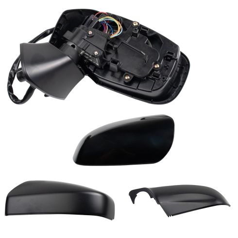2017-23 Subaru Impreza Driver & Passenger Side 2 Piece Power Without Memory Paint to Match Mirror Set without Heat TRQ MRA03992