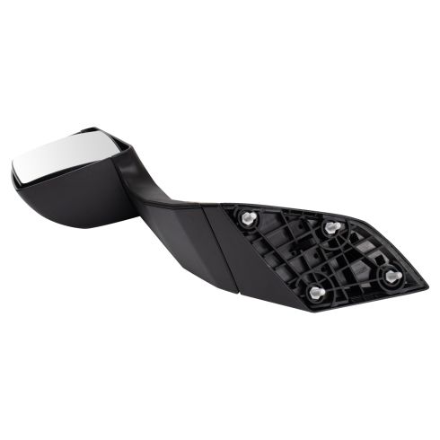 2004-14 Volvo VNL Driver & Passenger Side 2 Piece Manual Without Memory Mirror Set without Heat, Folding, without Puddle Light, with Black Housing TRQ MRA10200