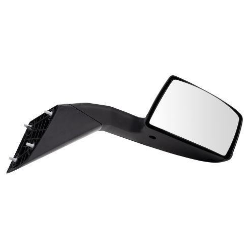 2004-14 Volvo VNL Driver & Passenger Side 2 Piece Manual Without Memory Mirror Set without Heat, Folding, without Puddle Light, with Black Housing TRQ MRA10200