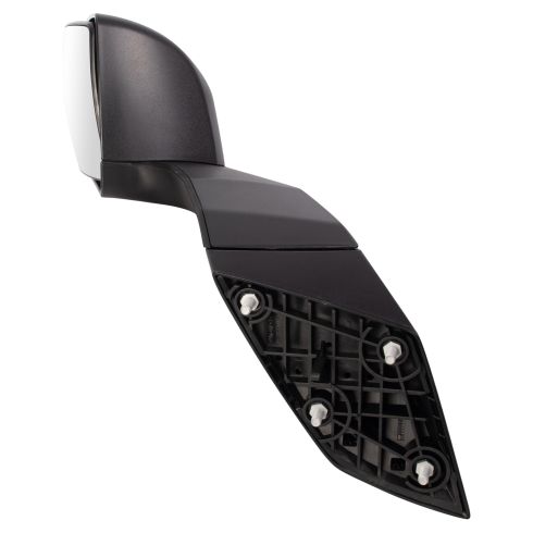 2004-14 Volvo VNL Driver & Passenger Side 2 Piece Manual Without Memory Mirror Set without Heat, Folding, without Puddle Light, with Black Housing TRQ MRA10200