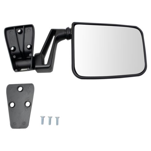 Jeep Wrangler Driver & Passenger Side 2 Piece High Quality Mirror Set TRQ MRA17757